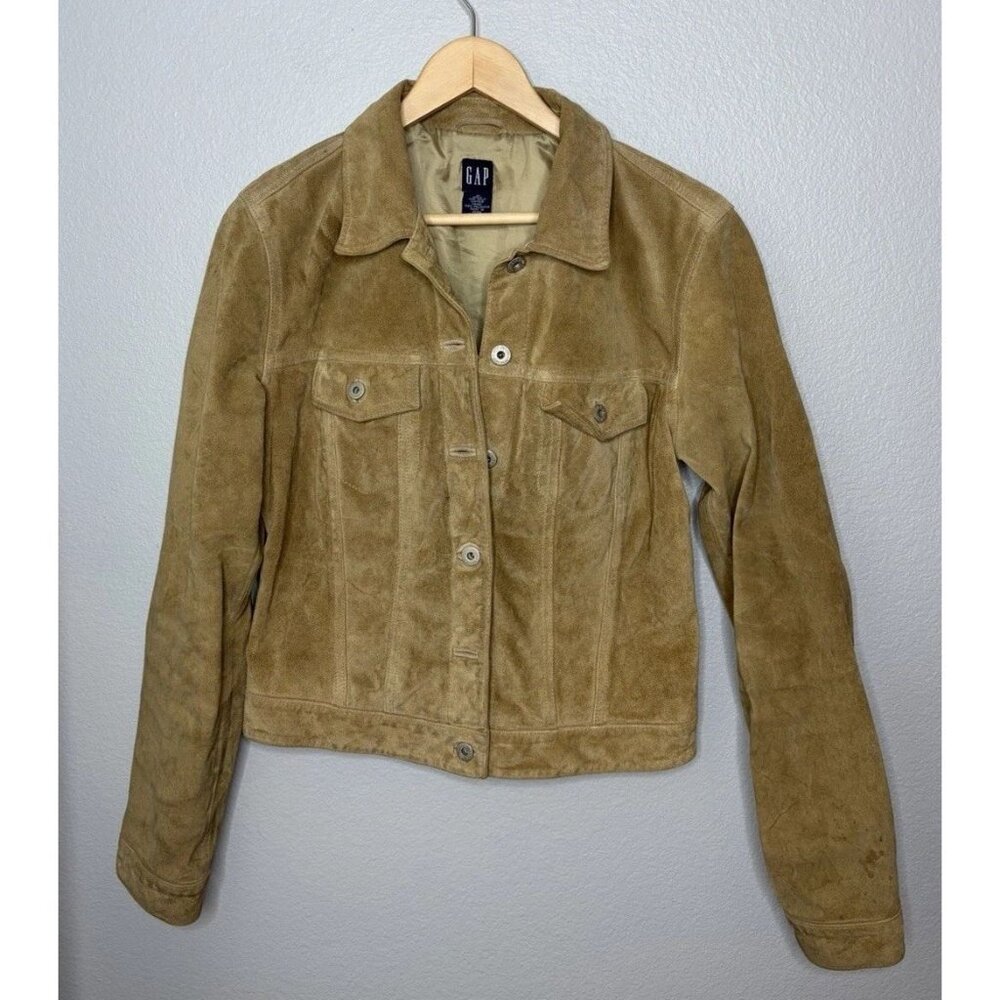 Vintage Tan Suede Jacket